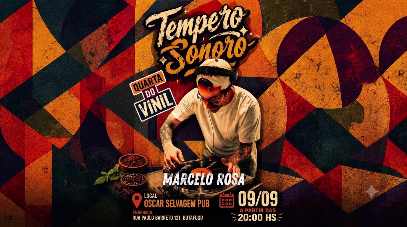 Tempero Sonoro - 09/09 - Quarta Do Vinil