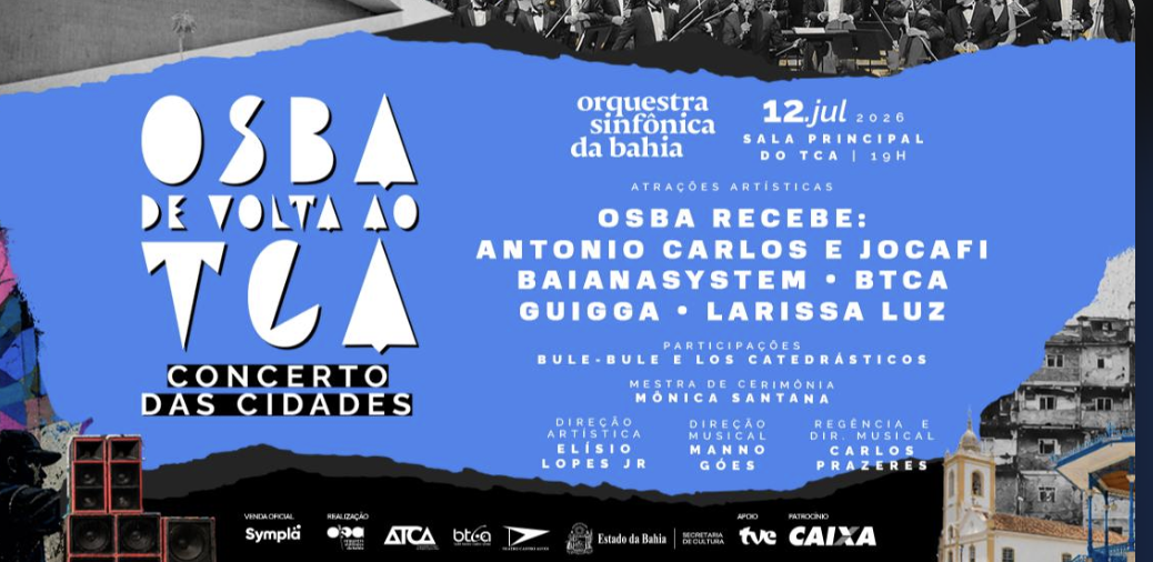 OSBA De Volta Ao TCA | Concerto Das Cidades