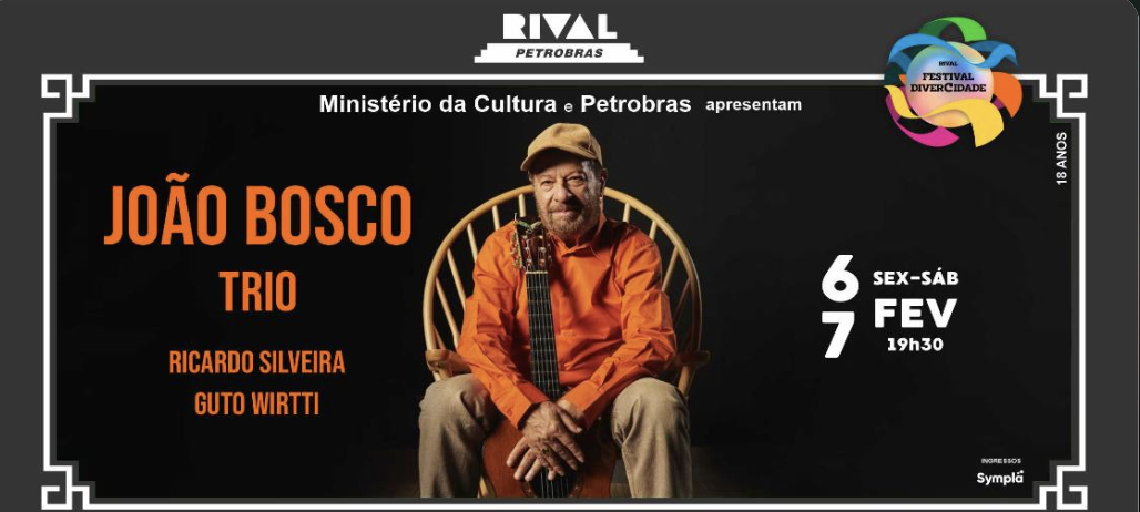 JOÃO BOSCO TRIO COM RICARDO SILVEIRA E GUTO WIRTTI