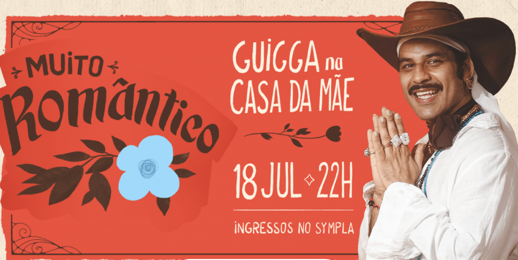 Guigga, Muito Romântico - Show na Casa da Mãe (18/07)