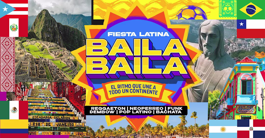 Fiesta Latina Baila Baila | Baile De Reggaeton