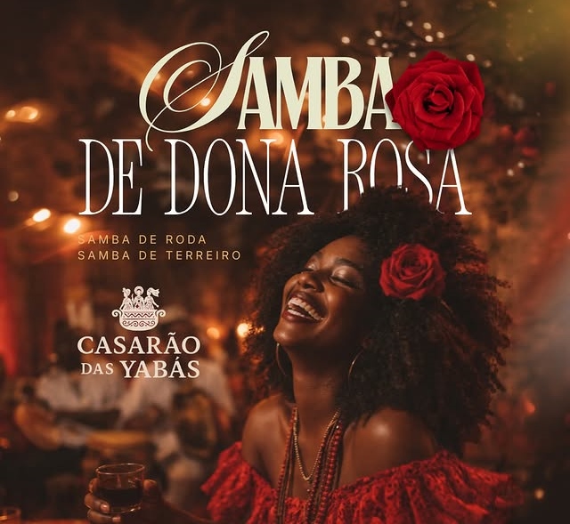 Samba de Dona Rosa Vermelha – Orquestra de Atabaques Irmãos no Couro + Terreiro da Preta e convidados