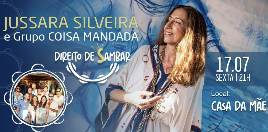 Jussara Silveira em ‘Direito de Sambar’