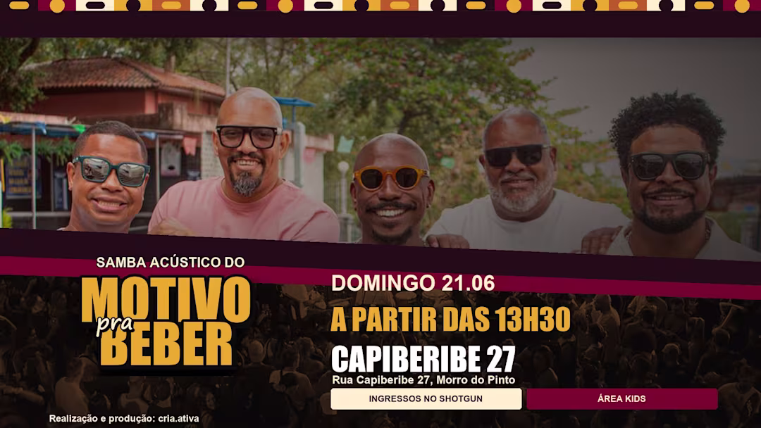 Motivo Pra Beber Na Capiberibe