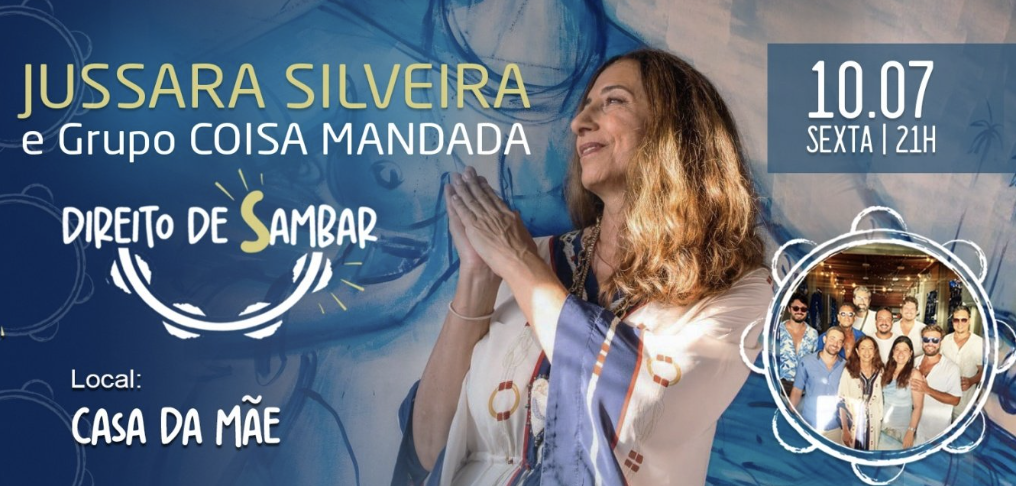 Jussara Silveira em ‘Direito de Sambar’