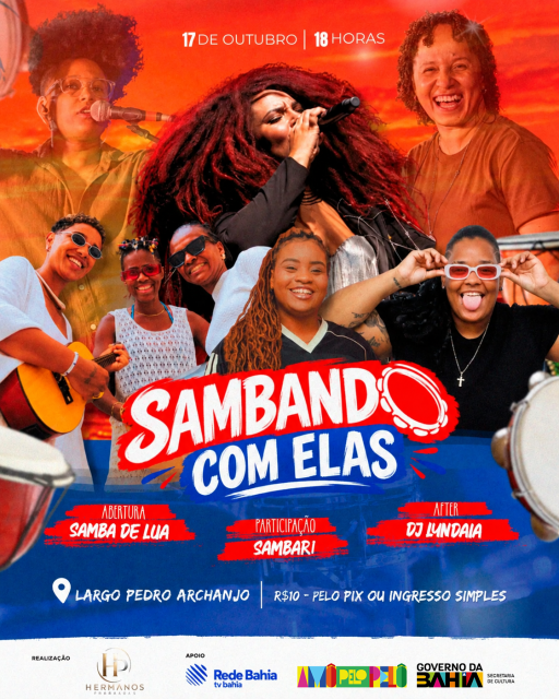SAMBANDO COM ELAS