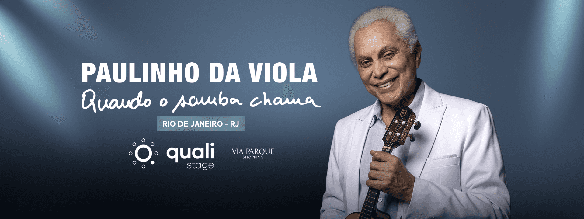 Paulinho da Viola - Quando o Samba Chama no Qualistage