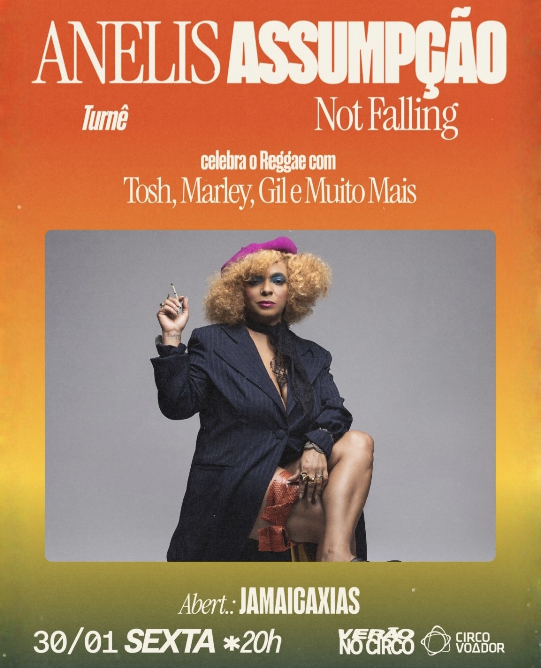 ANELIS ASSUMPÇÃO - “NOT FALLING”