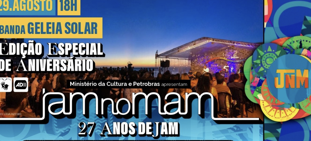 JAM no MAM 29 de agosto de 2026