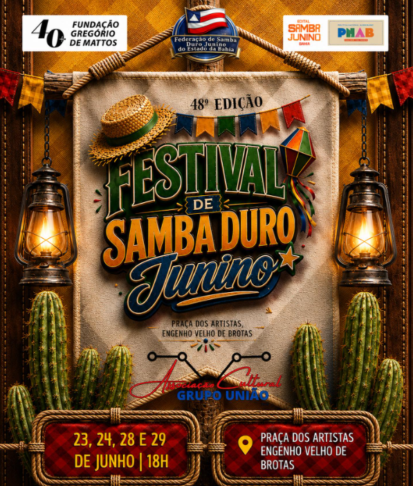 28 e 29 - Festival de Samba Duro Junino