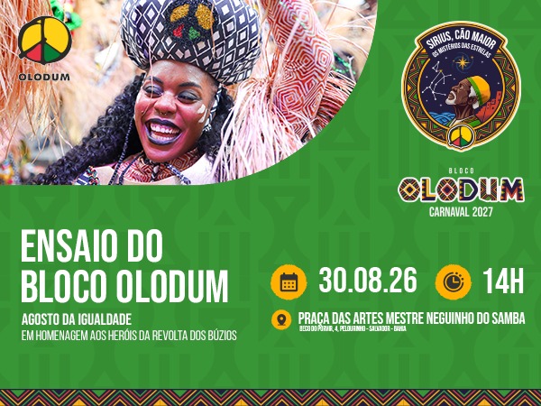 ENSAIO DO BLOCO OLODUM 2026