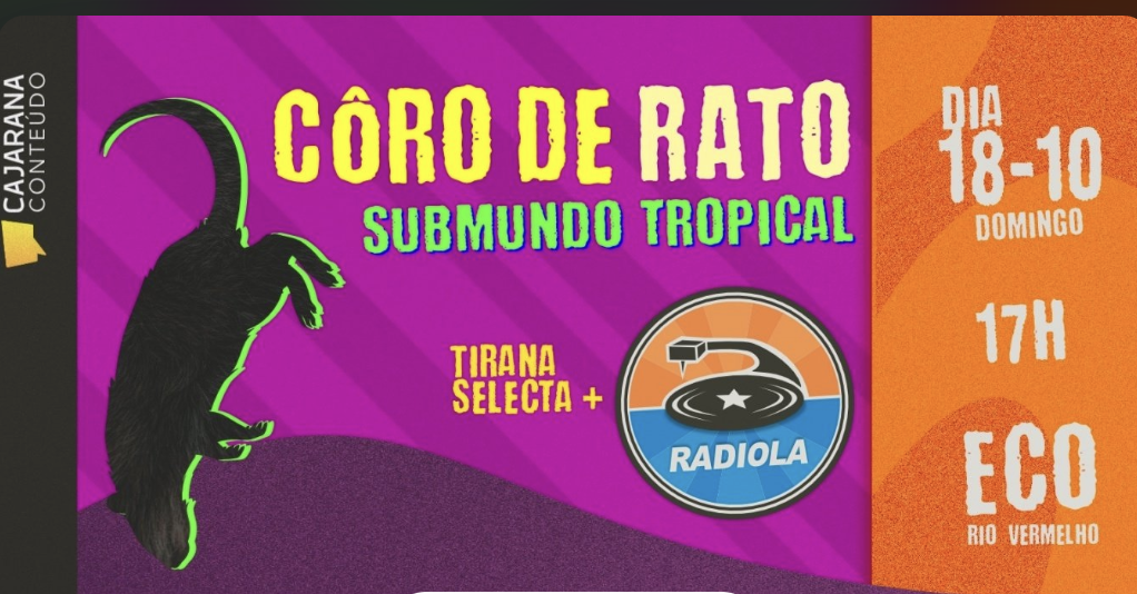 CÔRO DE RATO SUBMUNDO TROPICAL